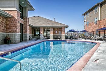 Two-resort style pools